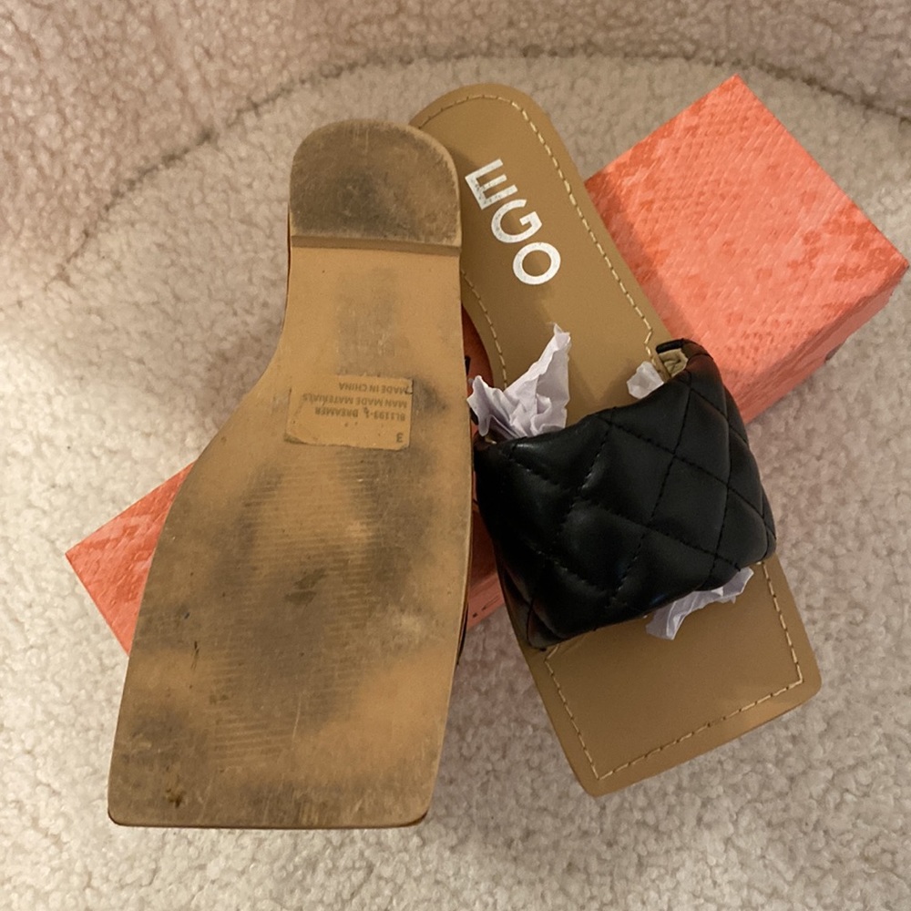 Square Toe Sandals - Picture 3 of 3